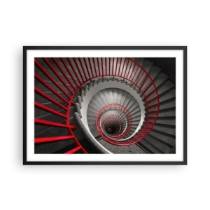 Plakát v černém rámu - Architektonické hry - 70x50 cm