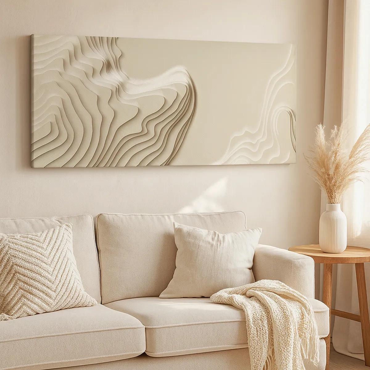 Obraz na plátně - Topografie umění - 30x30 cm