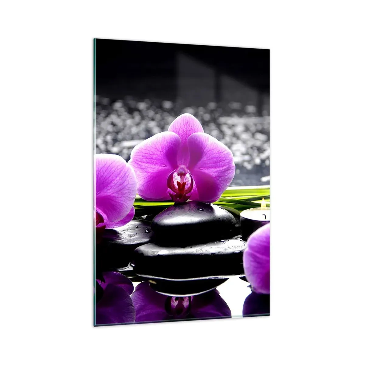 Obraz na skle - Utonout v tichu a klidu - 80x120 cm