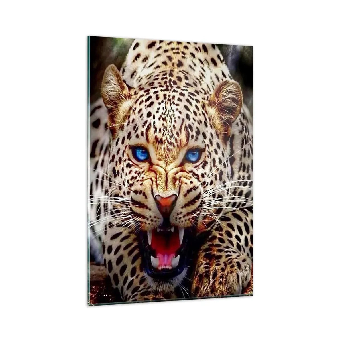Obraz na skle - Vztek kráse neškodí - 80x120 cm
