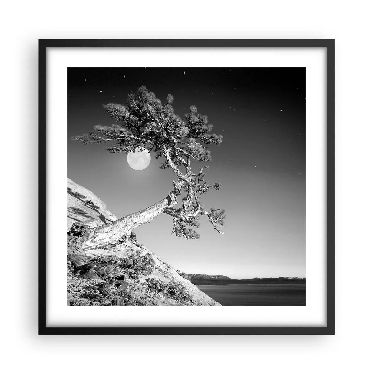 Plakát v černém rámu - Vítězná válečnice - 50x50 cm