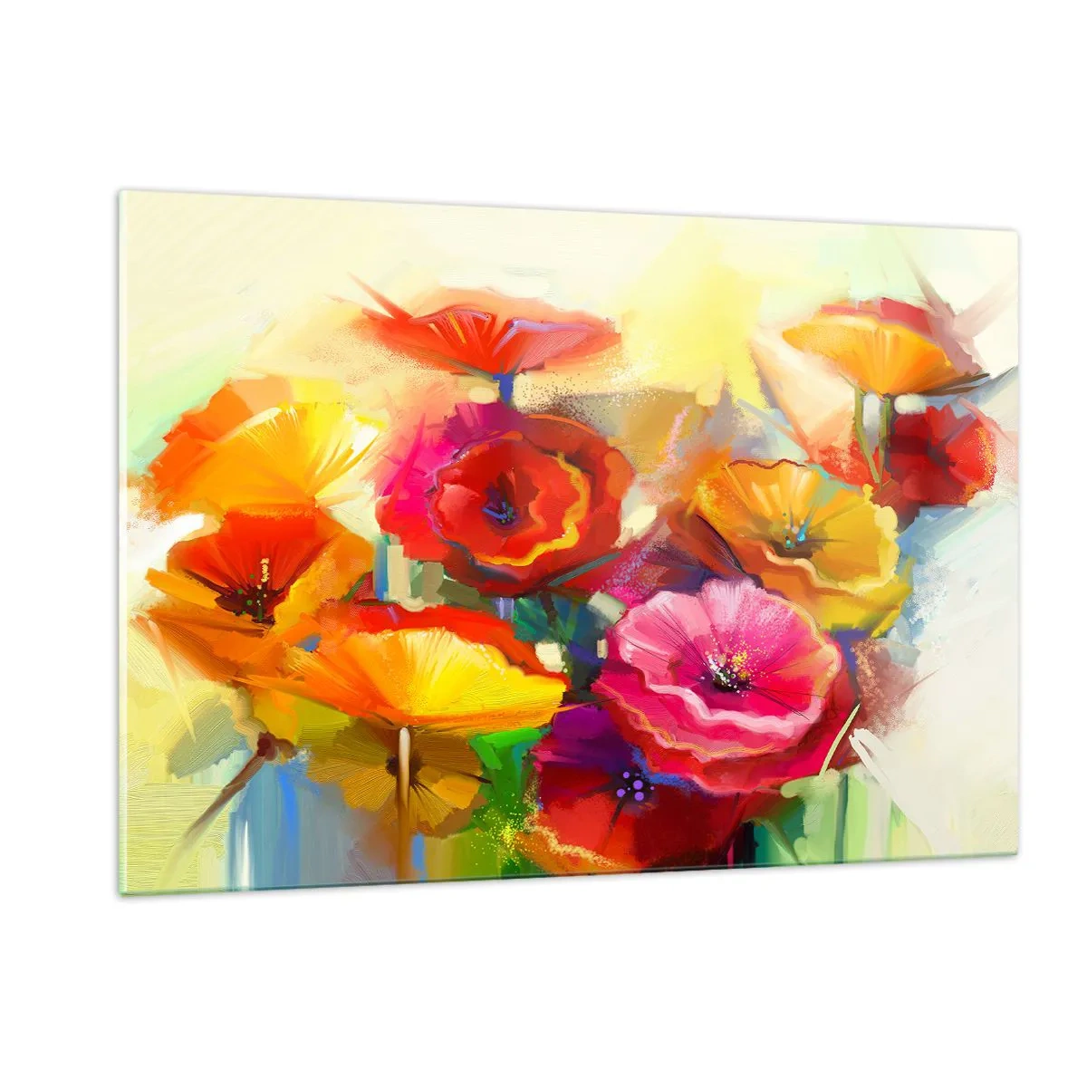 Obraz na skle - Nejenom červené - 120x80 cm