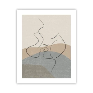 Plakát - Jako tah štětcem - 40x50 cm