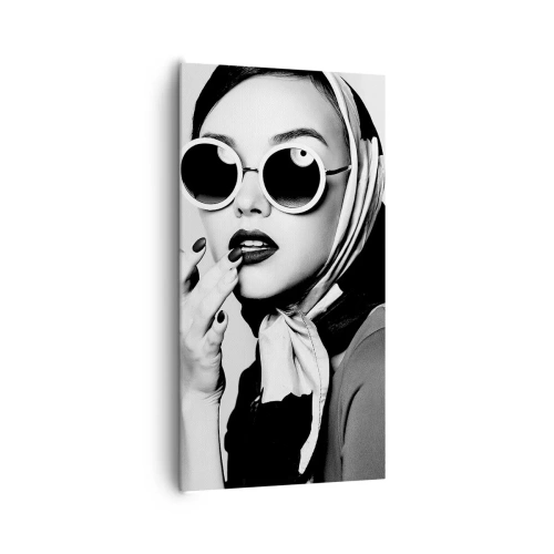 Obraz na plátně - Pozdravy z 60. let - 65x120 cm