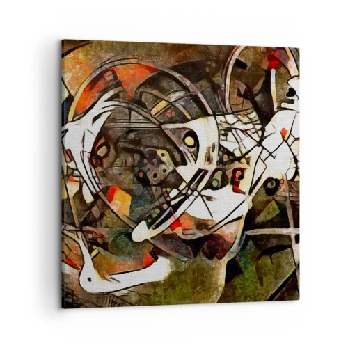 Obraz na plátně - Slyšíš pohyb? - 50x50 cm