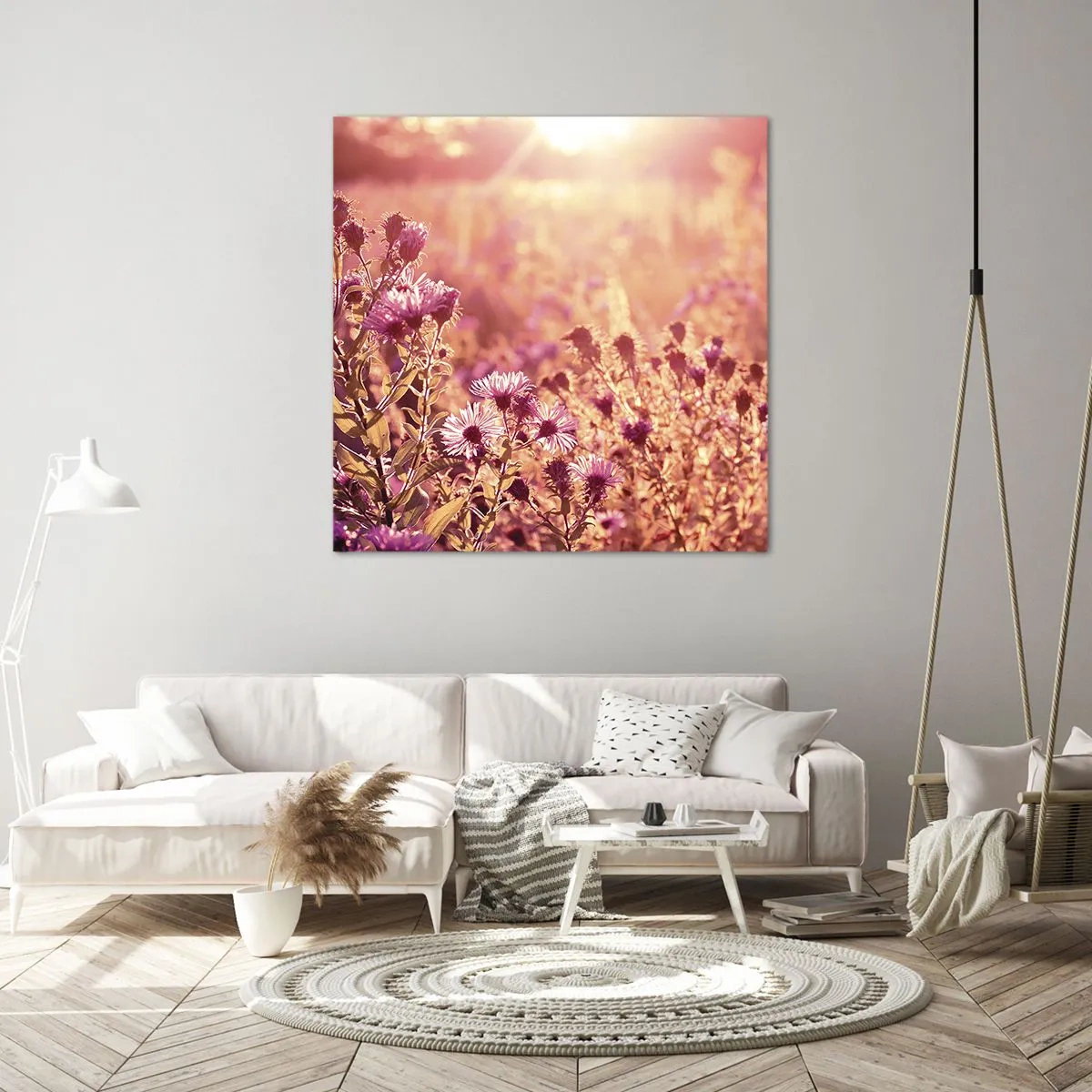 Obraz na plátně - Než skončí léto - 40x40 cm