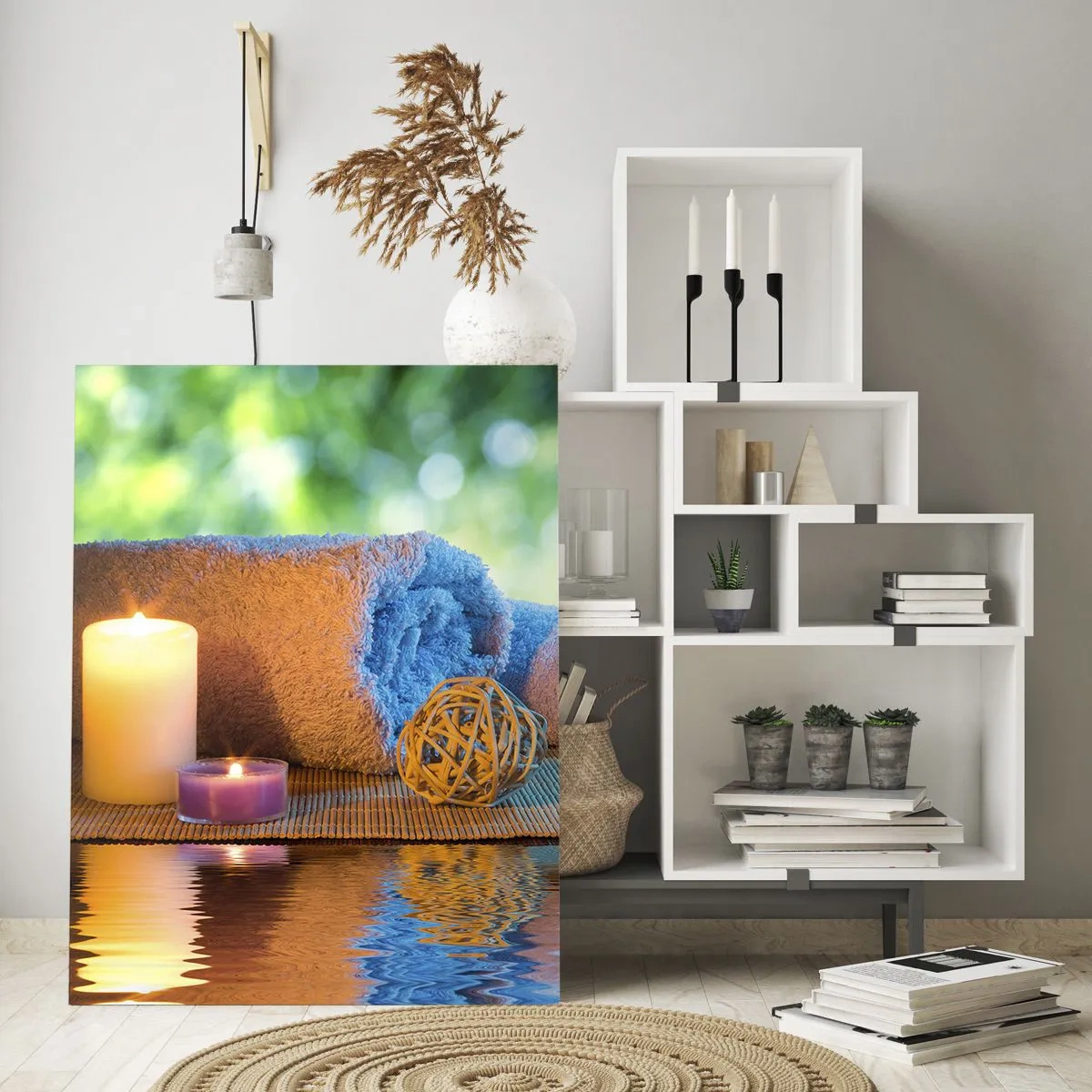 Obraz na skle - Čas pro tělo - 50x70 cm