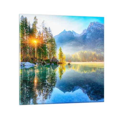 Obraz na skle - Majestát a sladkost - 50x50 cm