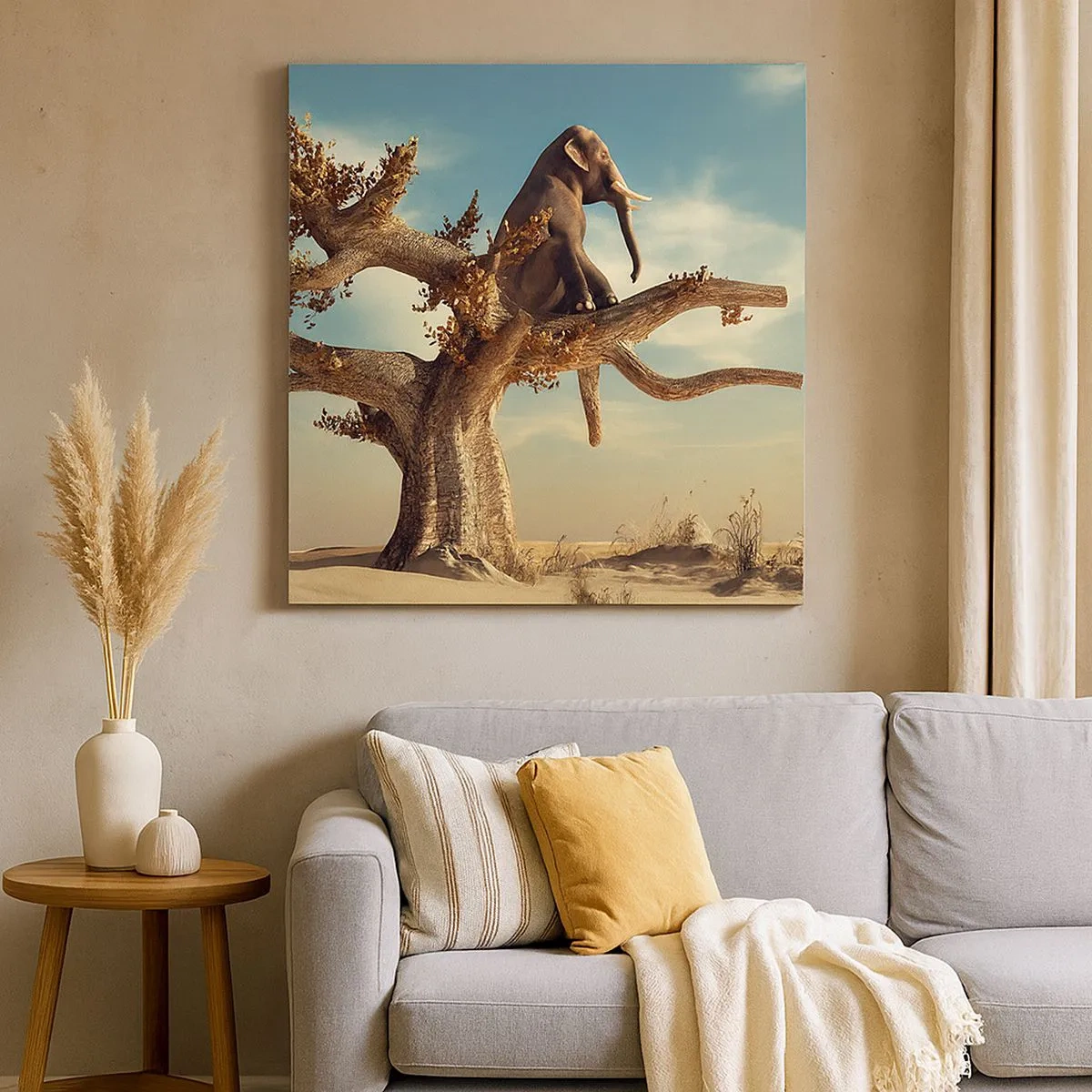 Obraz na plátně - Nový úhel pohledu - 30x30 cm