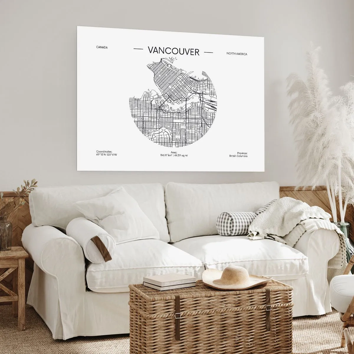 Plakát - Anatomie Vancouveru - 91x61 cm