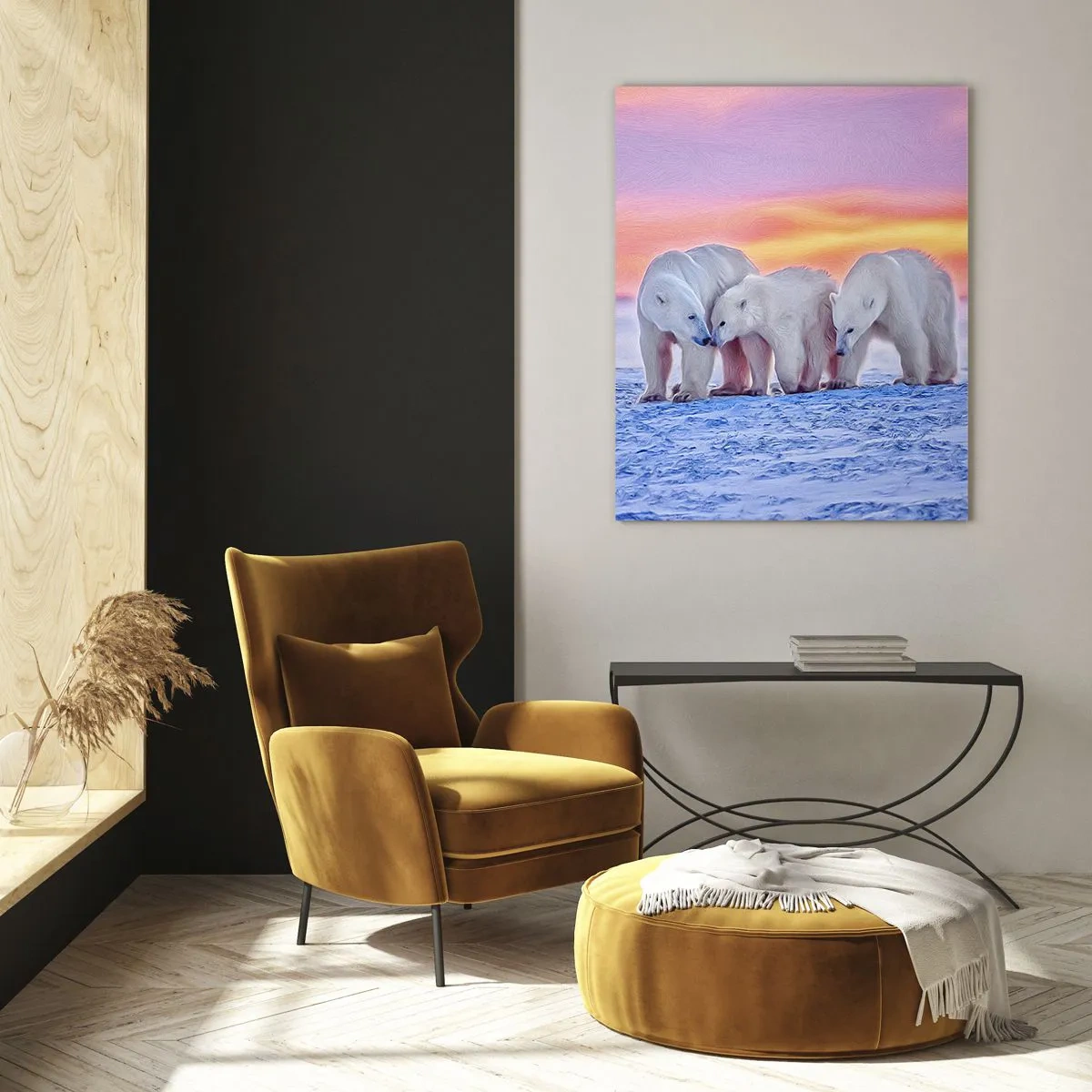 Obraz na skle - Stačí rodinné teplo - 80x120 cm