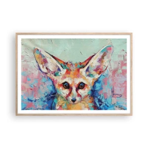 Plakát v rámu světlý dub - Jste na mě připraveni? - 100x70 cm