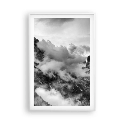 Plakát v bílém rámu - Krásné a kruté - 61x91 cm