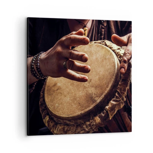 Obraz na plátně - V rytmu srdce - 50x50 cm