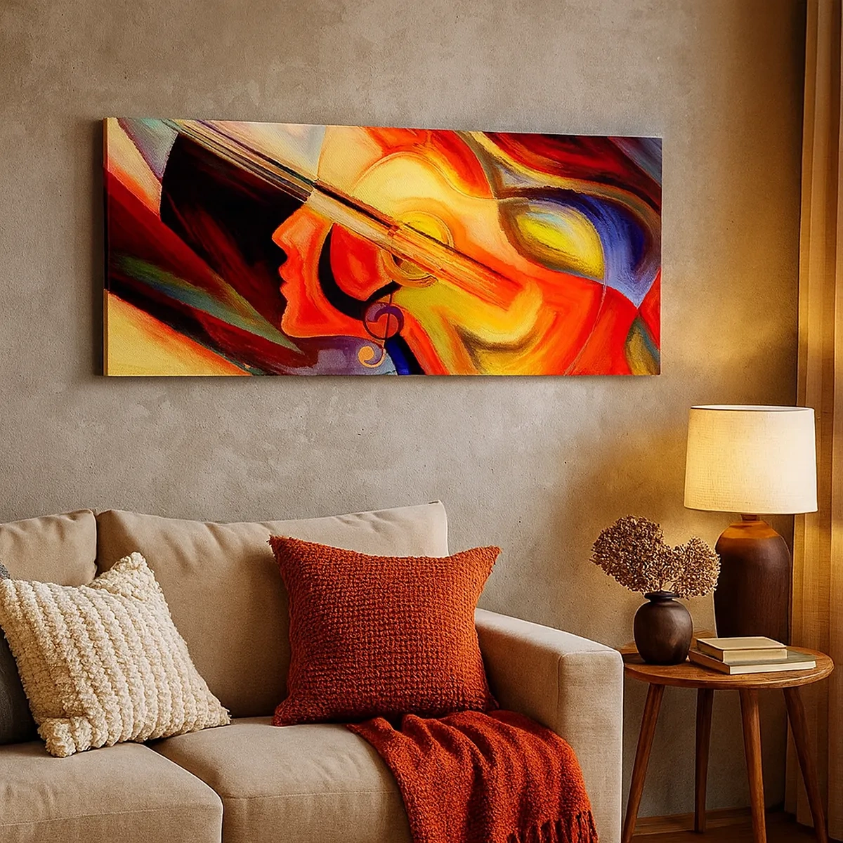 Obraz na plátně - Všechno je v pořádku - 30x30 cm