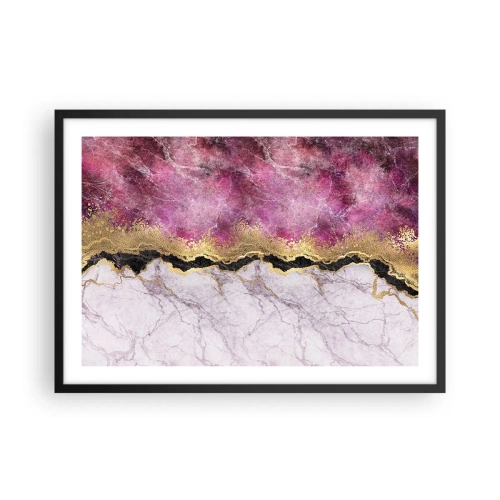Plakát v černém rámu - Na hranici - 70x50 cm