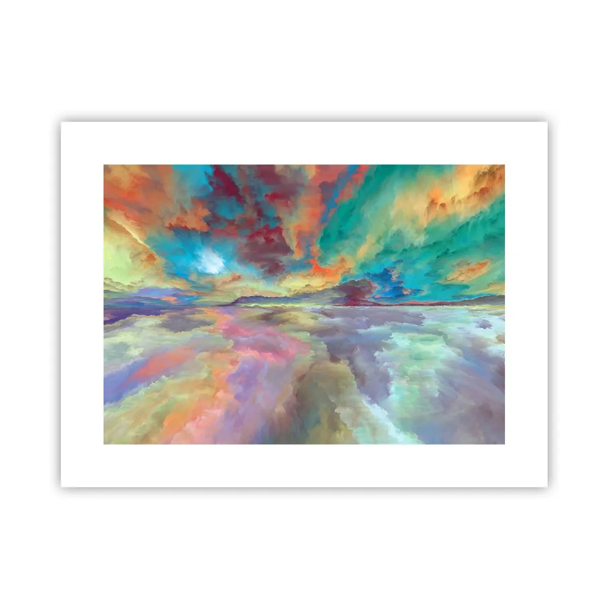 Plakát - Dvě nebe - 40x30 cm