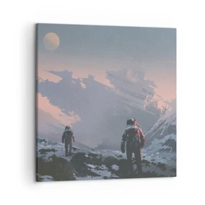 Obraz na plátně - Pod neznámou hvězdou - 50x50 cm