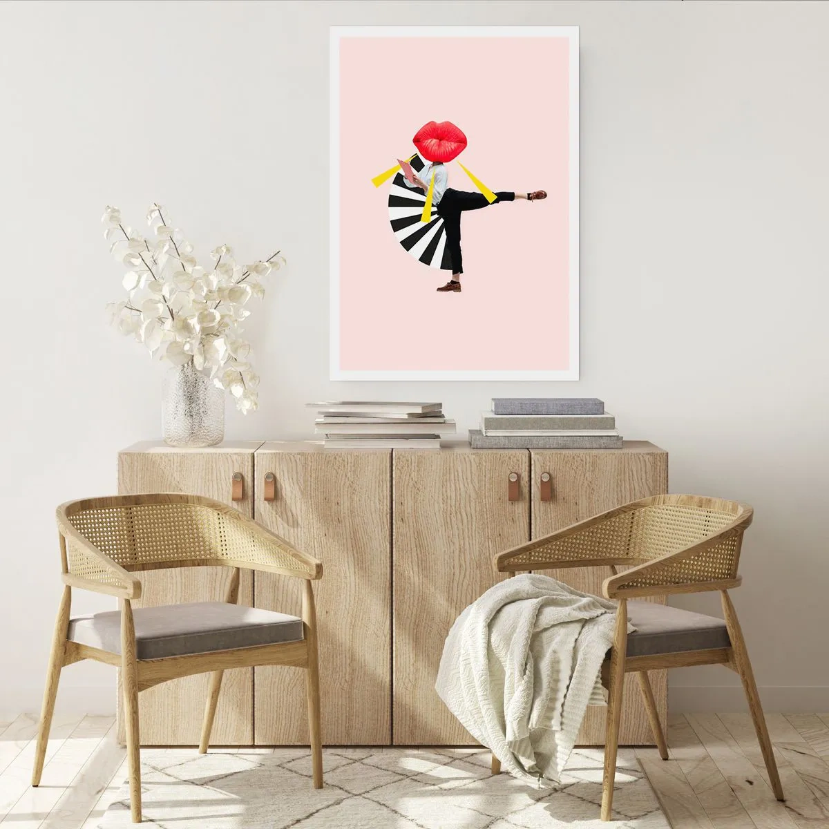 Plakát - Surrealistický pop-art - 40x50 cm