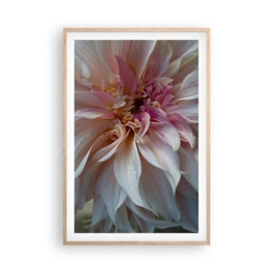 Plakát v rámu světlý dub - Kvetoucí svěžest - 61x91 cm