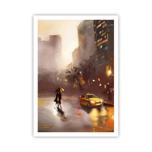 Plakát - Ve světlech New Yorku - 70x100 cm