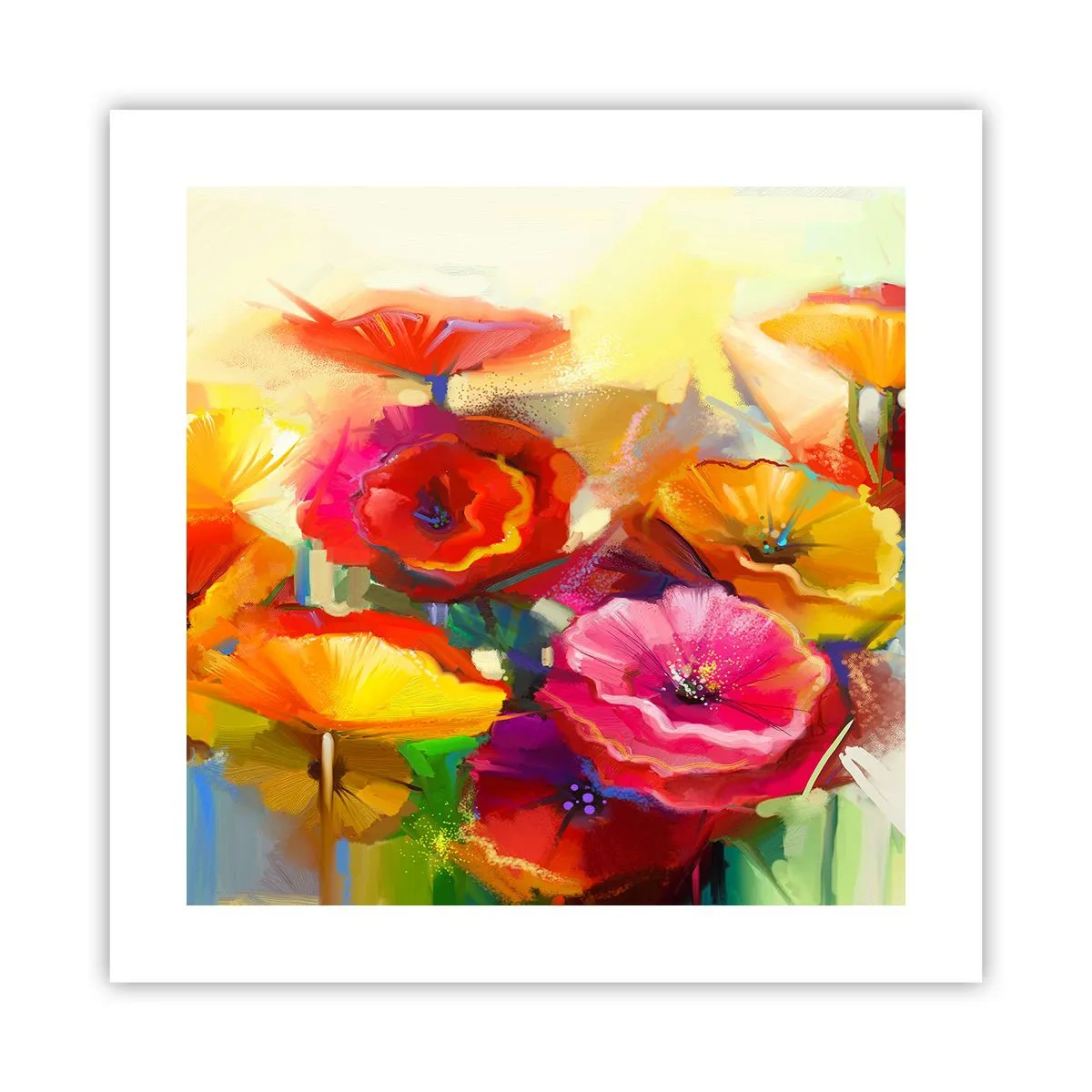 Plakát - Nejenom červené - 40x40 cm