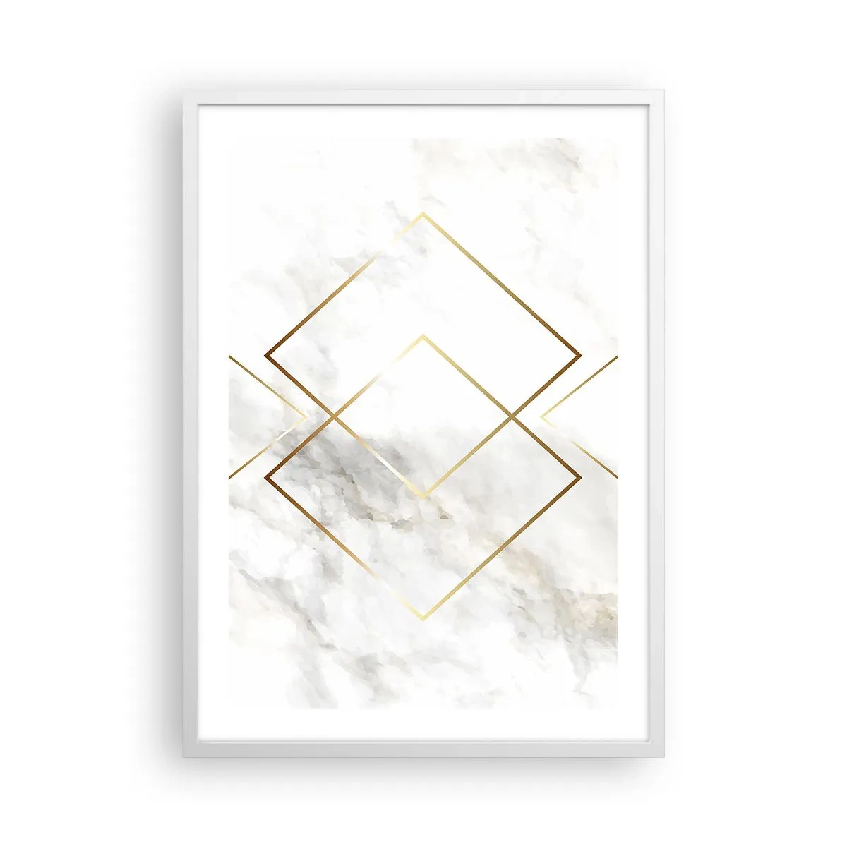 Plakát v bílém rámu - Pohled na nekonečno - 50x70 cm