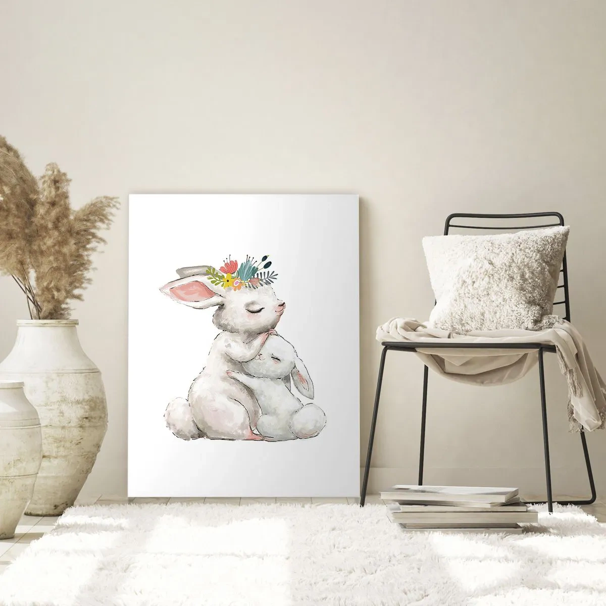 Obraz na skle - Nejlepší je u mámy - 50x70 cm