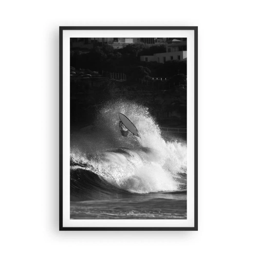 Plakát v černém rámu - Výzva přijata! - 61x91 cm