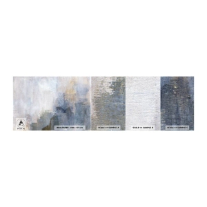 Vzor Fototapety Samolepicí Deluxe Sticker - Tóny a akordy barev - Abstrakce, Kus, Malování - 100x30 cm