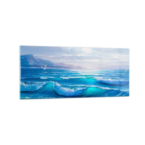 Obraz na skle - Přináší ukojení - 120x50 cm