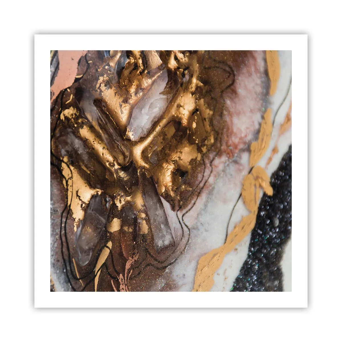 Plakát - Prvek země - 60x60 cm