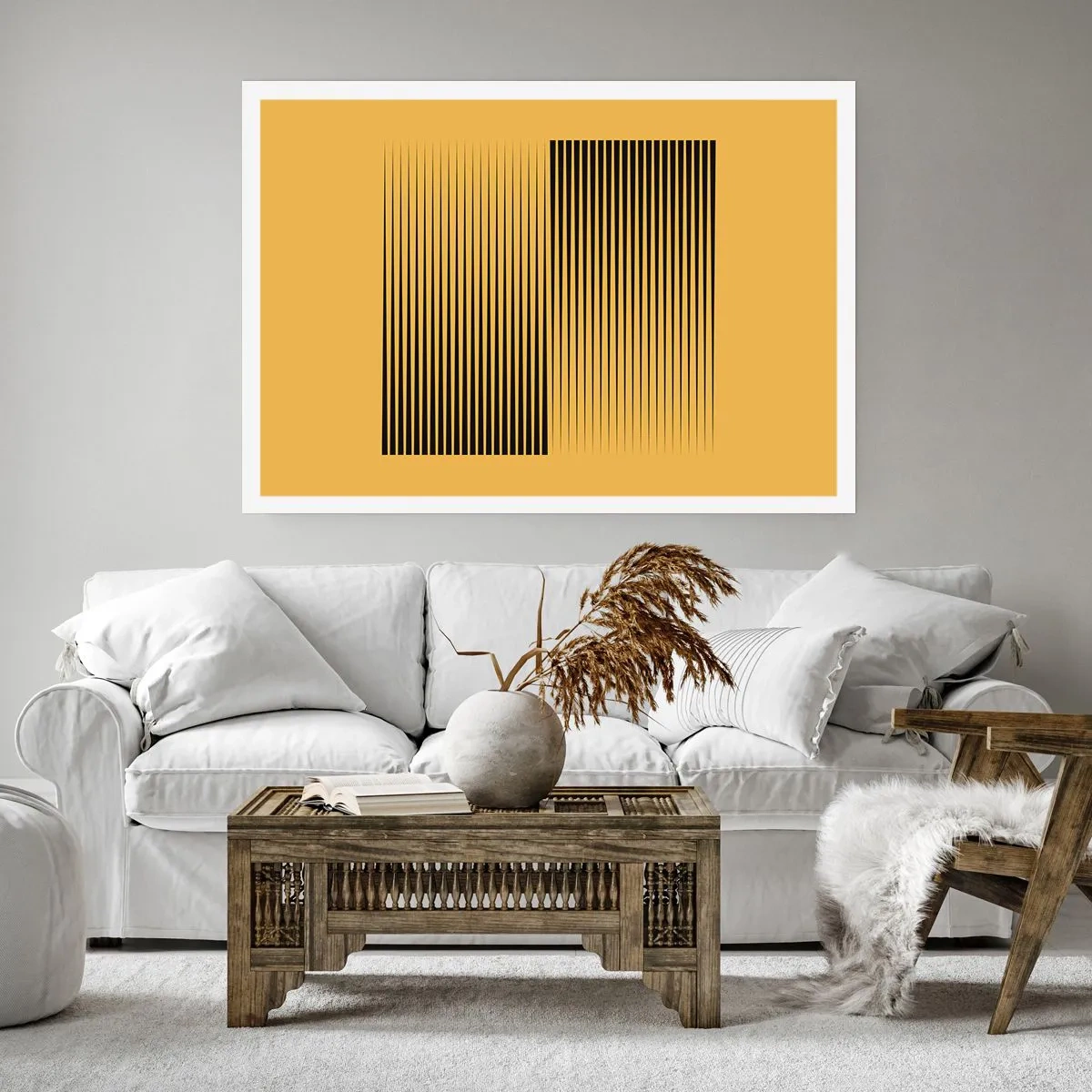 Plakát - Čtverec protikladů - 91x61 cm