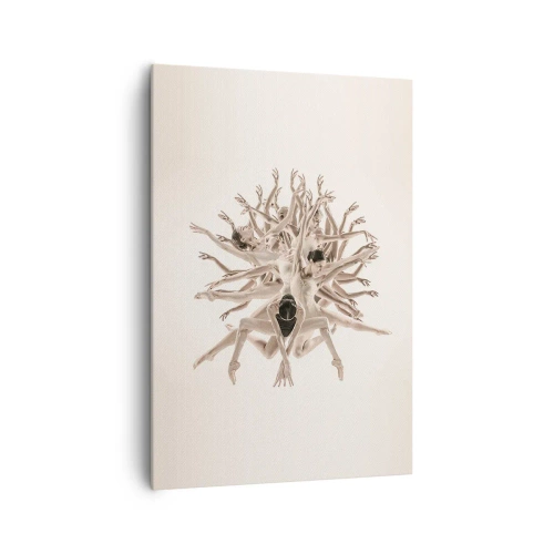 Obraz na plátně - Rozkvět v tanci - 70x100 cm