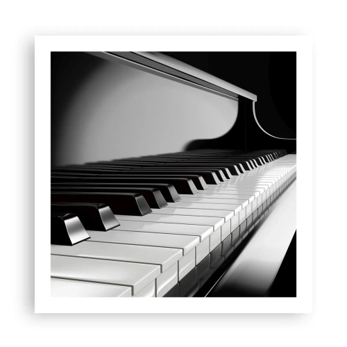 Plakát - Harmonie tvarů a barev - 60x60 cm