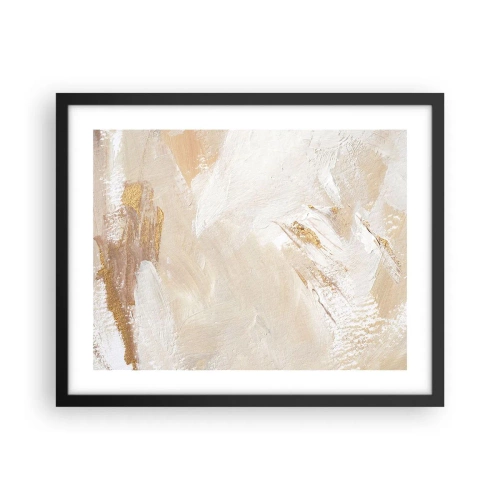 Plakát v černém rámu - Pastelová kompozice - 50x40 cm