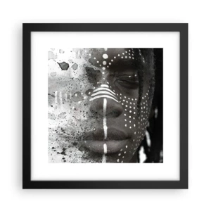 Plakát v černém rámu - Objev původního ducha - 30x30 cm