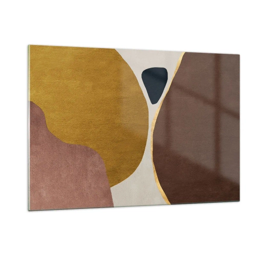 Obraz na skle - Abstrakce – místo v prostoru - 120x80 cm