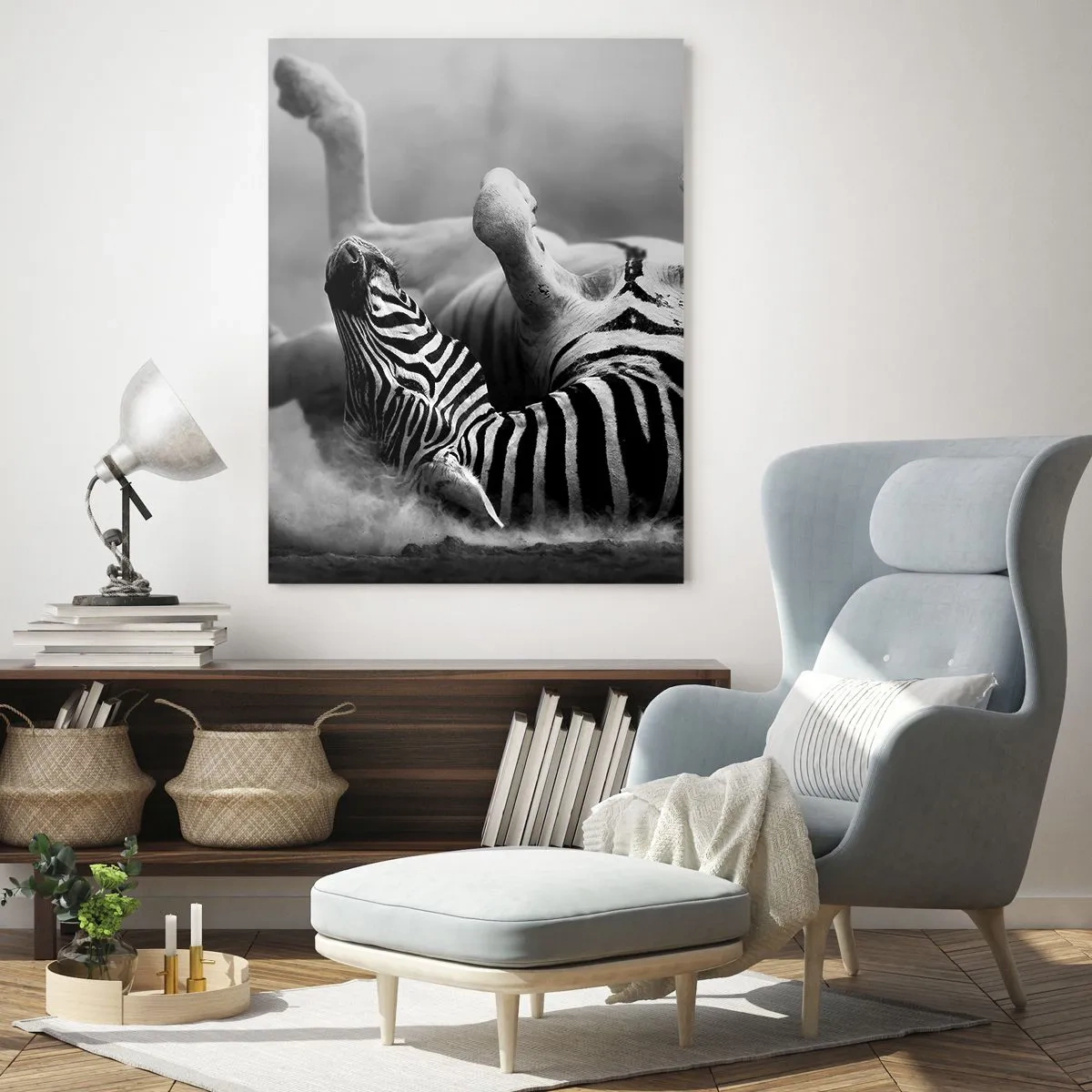 Obraz na skle - Je to k popukání - 50x70 cm