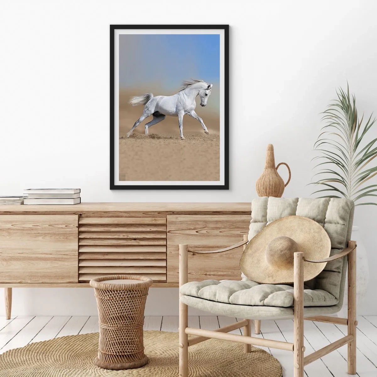 Plakát v černém rámu - Nejkrásnější arabská pohádka - 40x50 cm