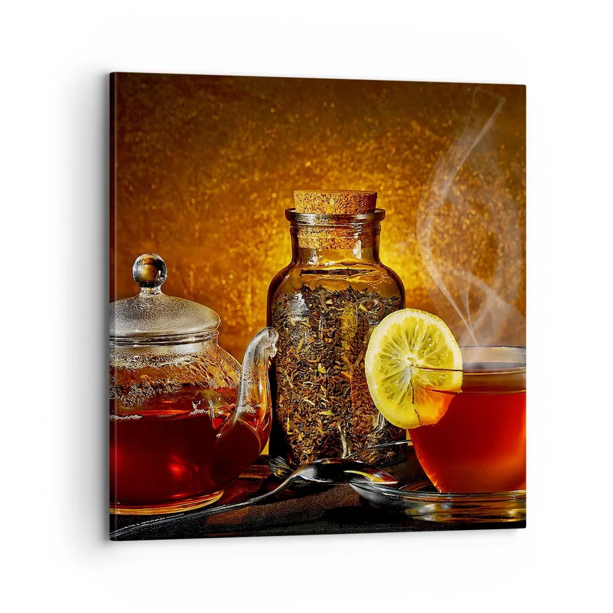 Obraz na plátně - Ve stylu nizozemských mistrů - 70x70 cm