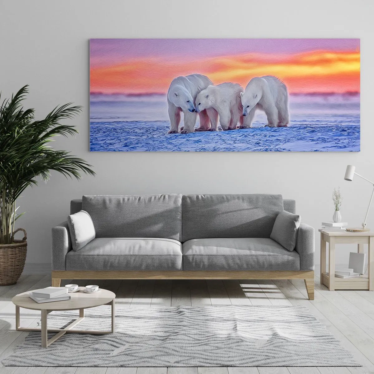 Obraz na skle - Stačí rodinné teplo - 120x50 cm