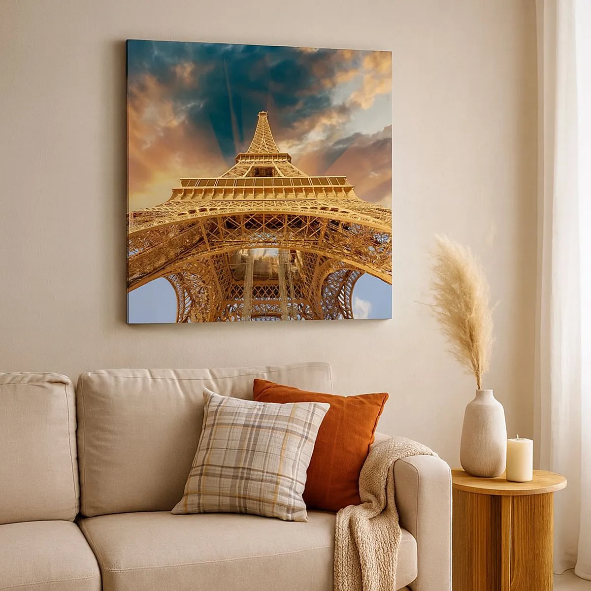 Obraz na plátně - Jak lidstvo dosáhlo nebe - 30x30 cm