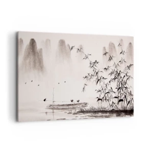 Obraz na plátně - Klid rýžových polí - 120x80 cm