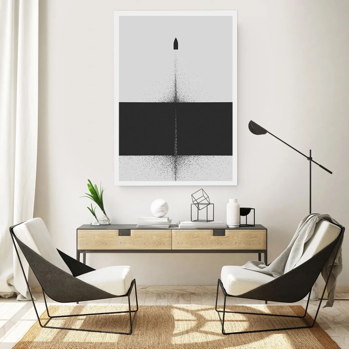 Plakát - Přímo k cílu - 70x100 cm
