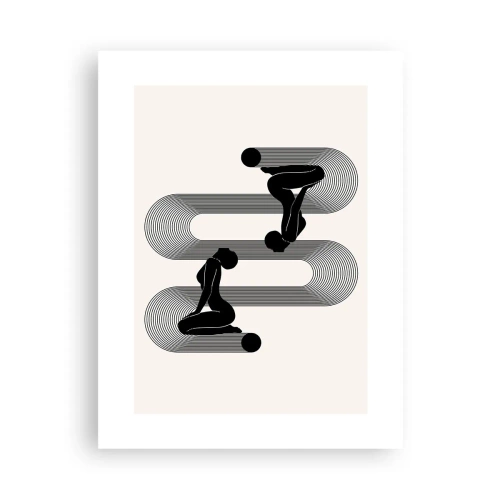 Plakát - Smyslná symetrie - 30x40 cm