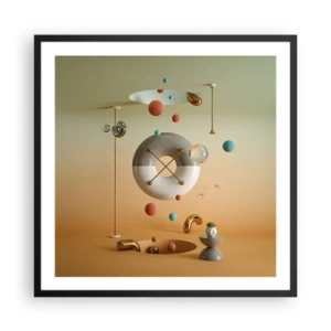 Plakát v černém rámu - Vše je možné - 60x60 cm