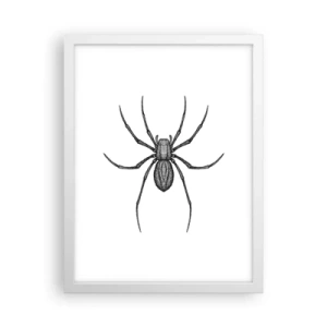 Plakát v bílém rámu - Znepokojivá přesnost - 30x40 cm