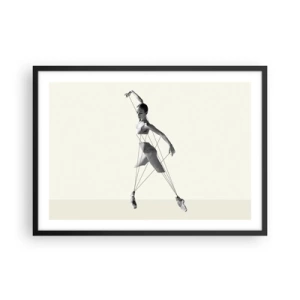 Plakát v černém rámu - V divadle světa - 70x50 cm