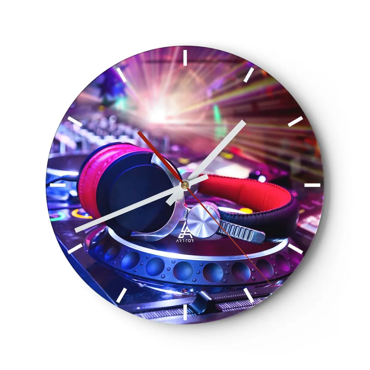 Nástěnné hodiny - Bude, bude se dít - 40x40 cm